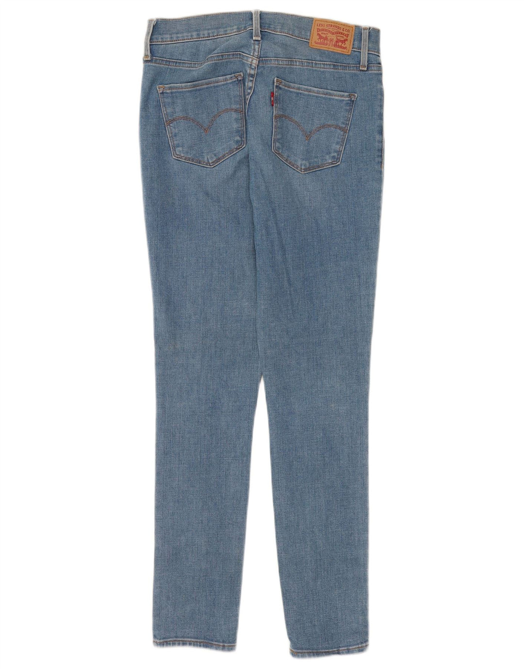 Levi's Damen Skinny Jeans W28 L30 Blaue Baumwolle