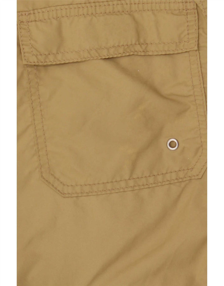 North Sails Herren-Badeshorts in mittelbeigem Farbblockdesign