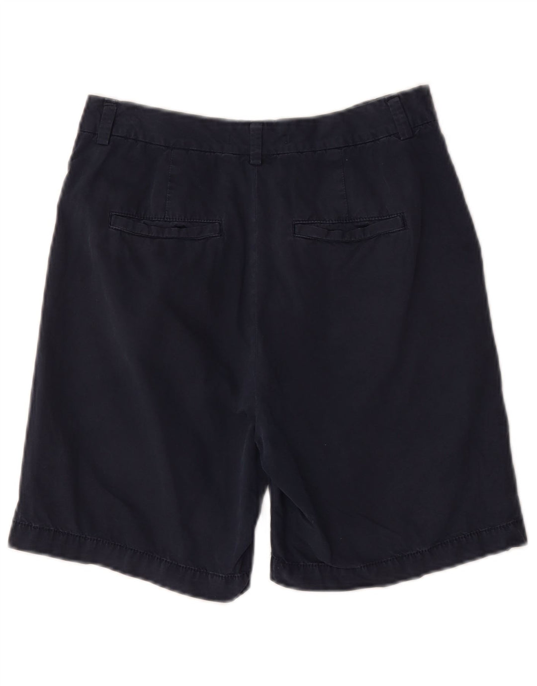 Marks & Spencer Damen-Chinoshorts mit hoher Taille, W28, mittleres Marineblau