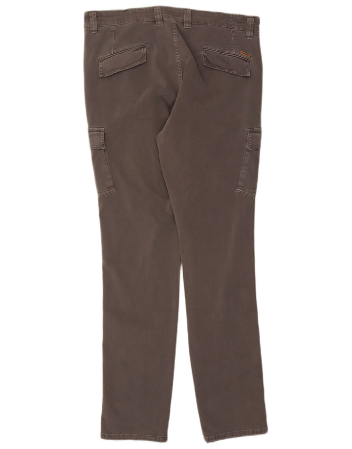 Carrera Herren Slim Cargohose IT 50 Large W34 L32 Graue Baumwolle