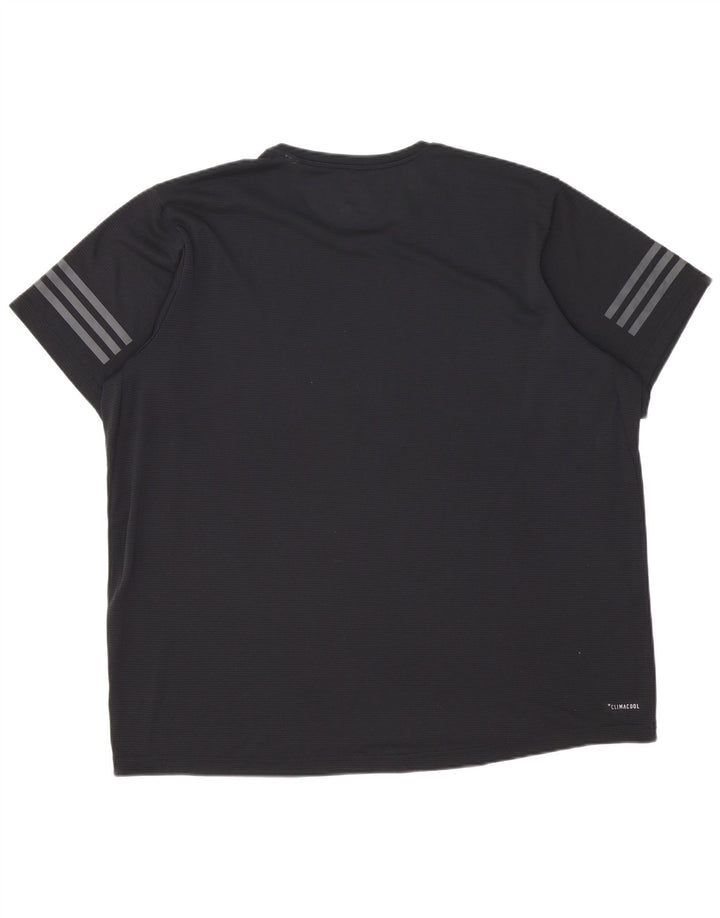 Adidas Herren Climacool T-Shirt Top 2XL Schwarz