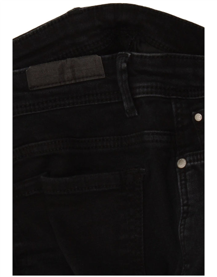 Zara Damen Skinny Jeans W28 L28 Schwarz