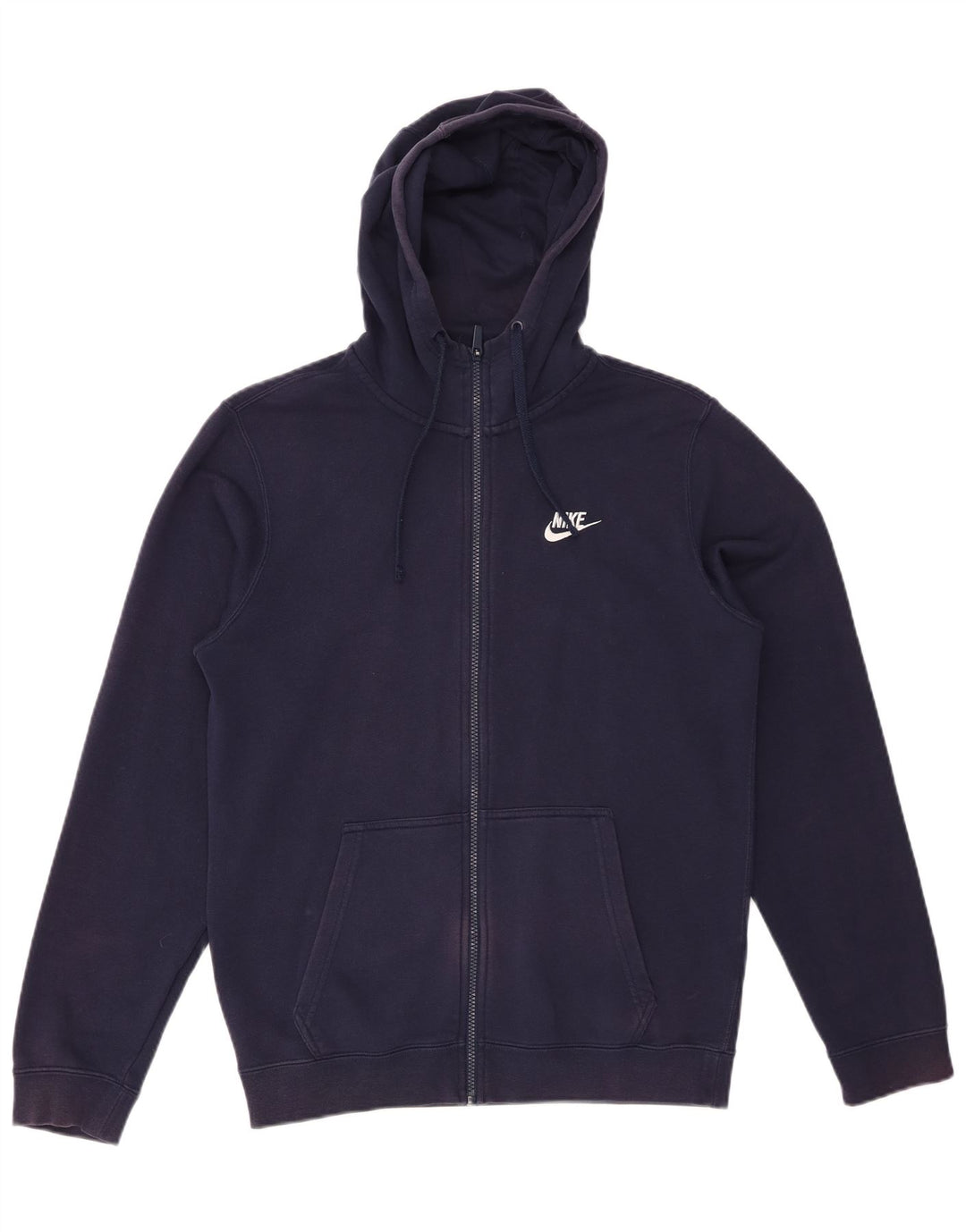 Nike Herren-Kapuzenpullover mit Reißverschluss, Größe S, Marineblau