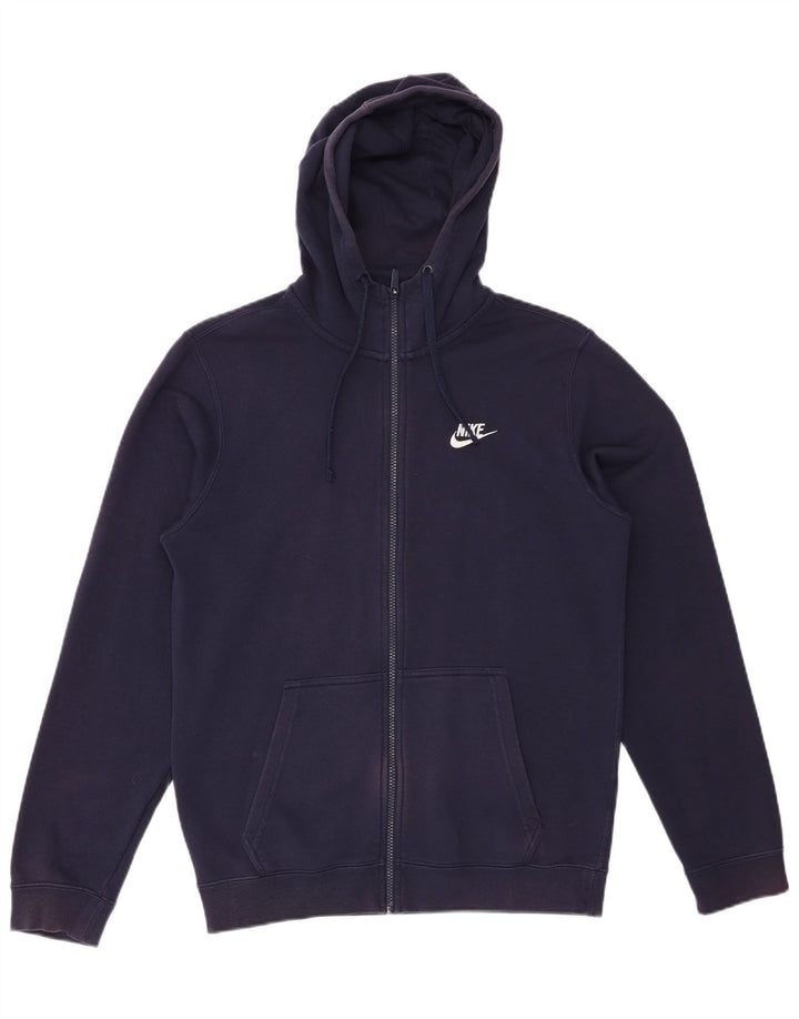 Nike Herren-Kapuzenpullover mit Reißverschluss, Größe S, Marineblau