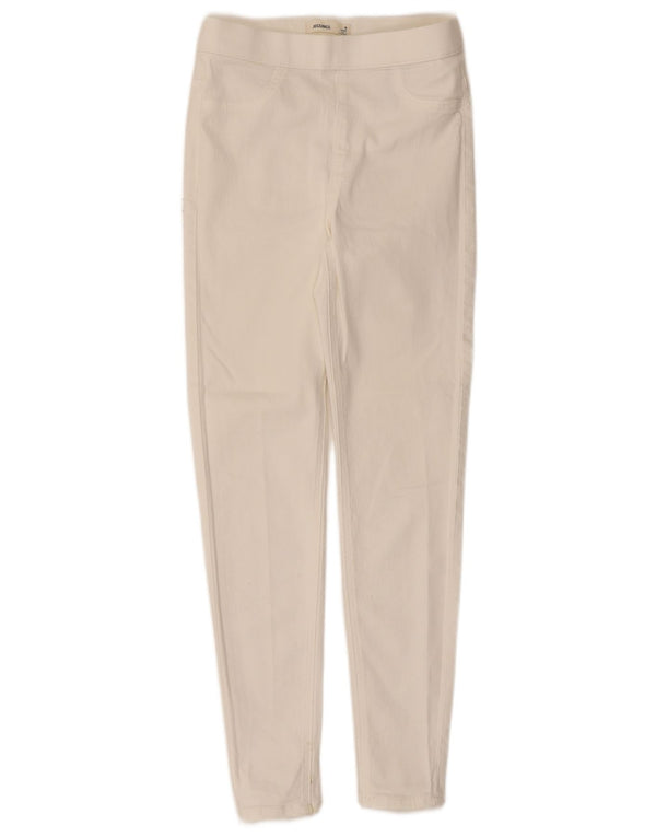 Marks & Spencer Damen Jegging Freizeithose UK 8 Small W24 L26 Weiß