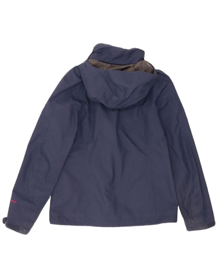 The North Face Damen-Regenjacke mit Kapuze, übergroß, Gr. 10, Marineblau