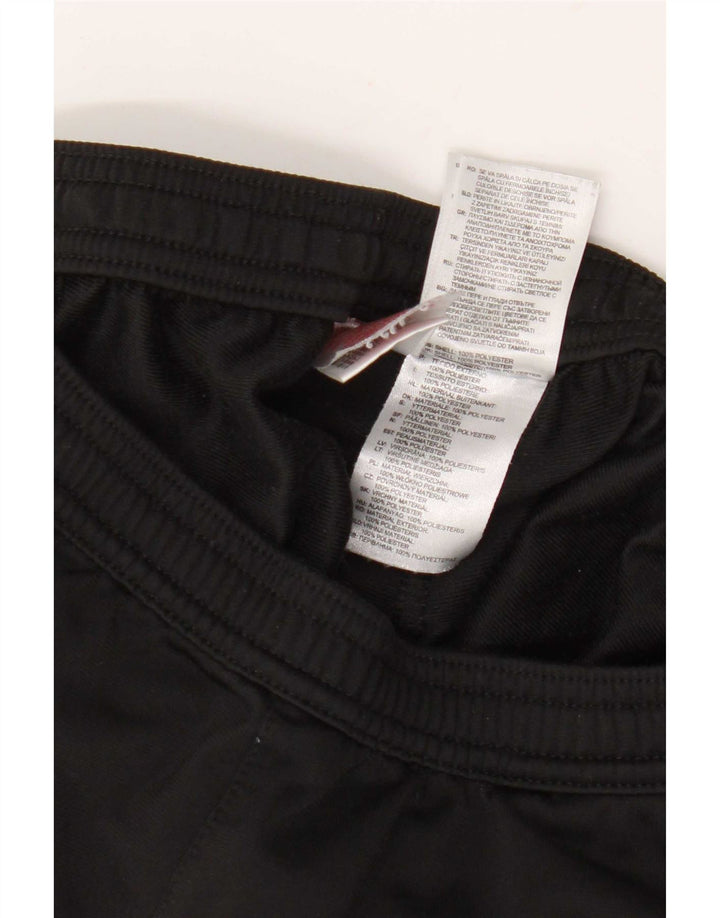 Adidas Jungen-Trainingshose, Jogginghose, 11–12 Jahre, schwarzes Polyester