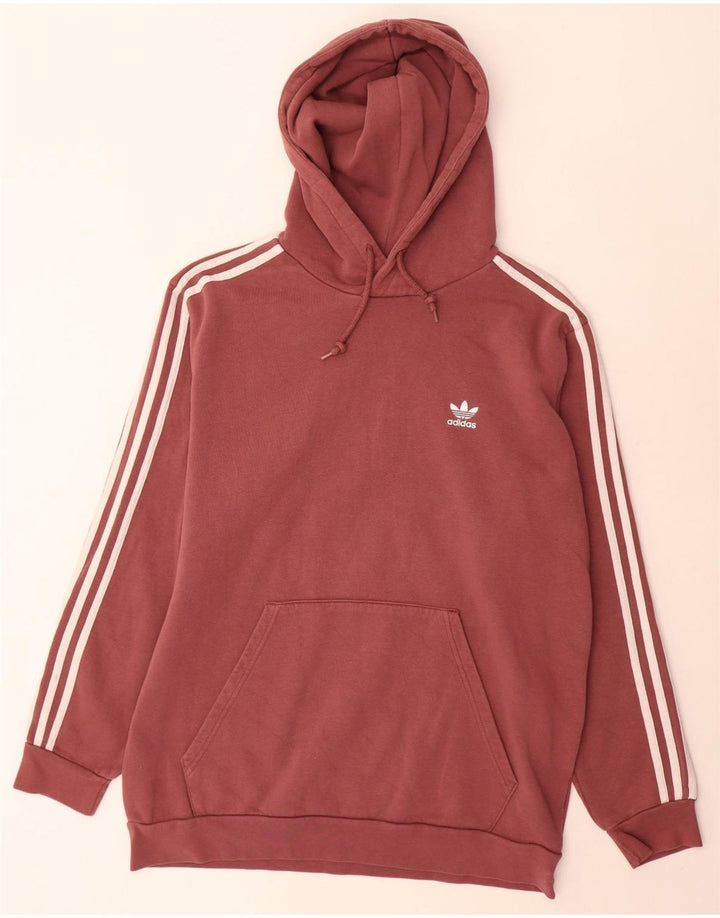 Adidas Herren Kapuzenpullover, groß, kastanienbraun, Baumwolle