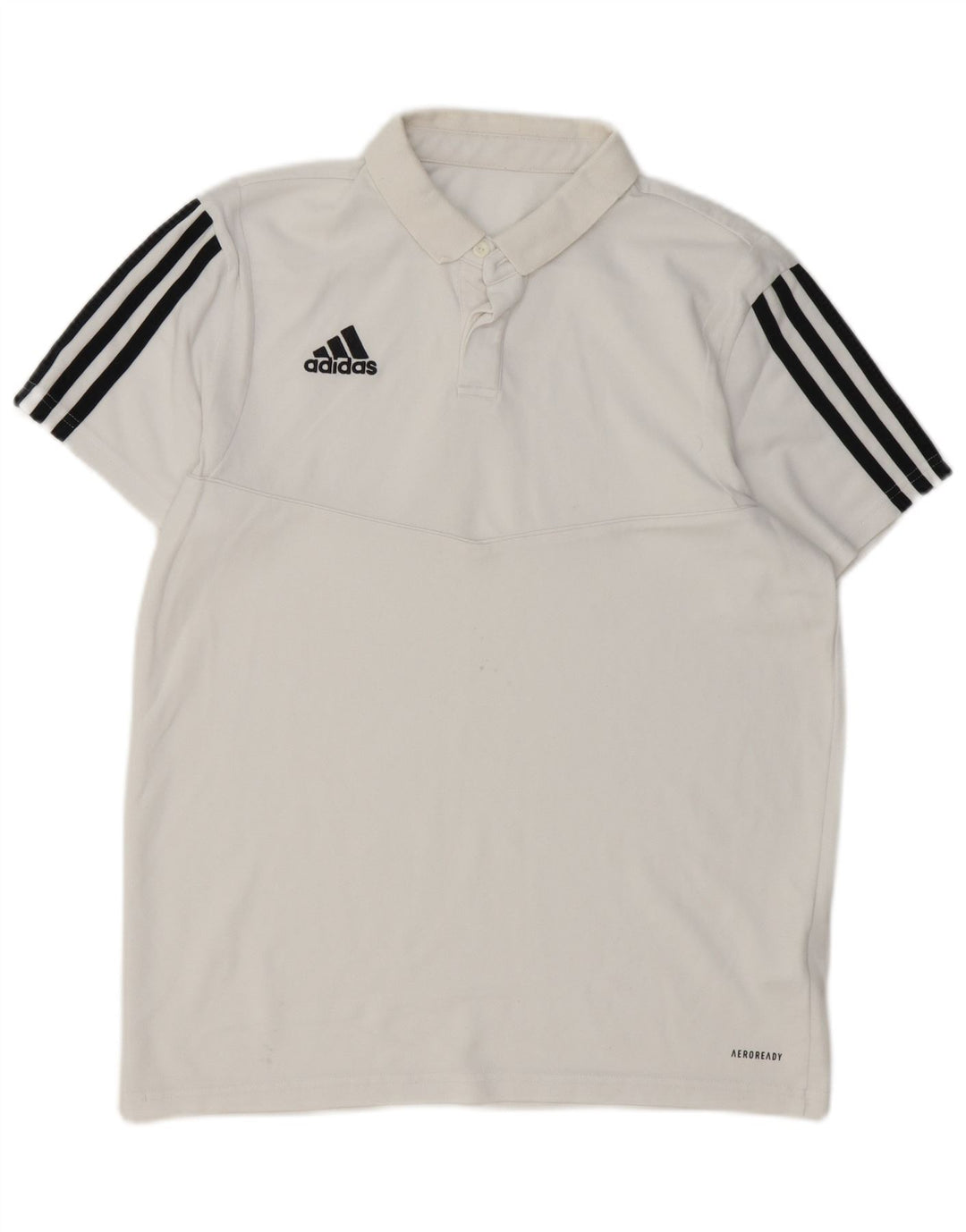 Adidas Herren Aeroready Poloshirt Mittelweiße Baumwolle