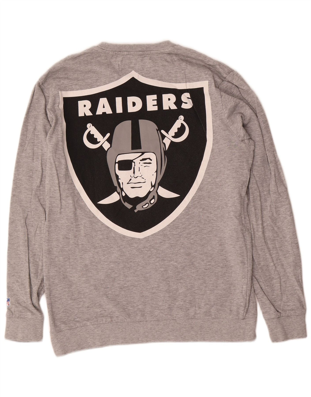Only & Sons Herren Raiders Grafik-Sweatshirt-Pullover Mittelgrauer Farbblock