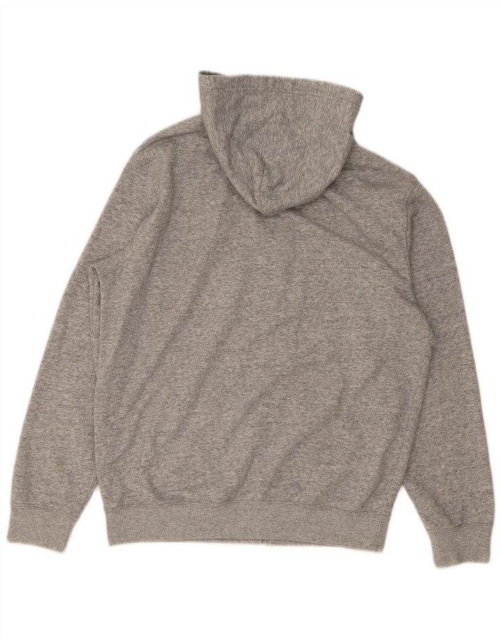 Champion Herren-Kapuzenpullover mit Reißverschluss, groß, grau meliert