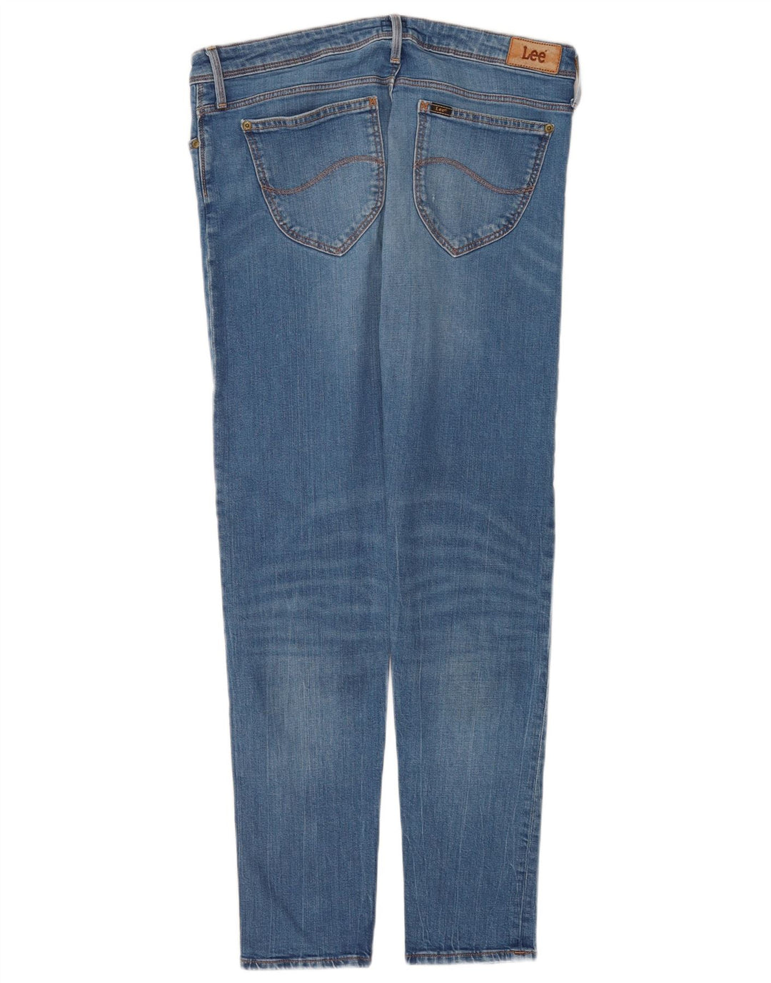 Lee Herren Sallie Slim Jeans W30 L31 Blaue Baumwolle