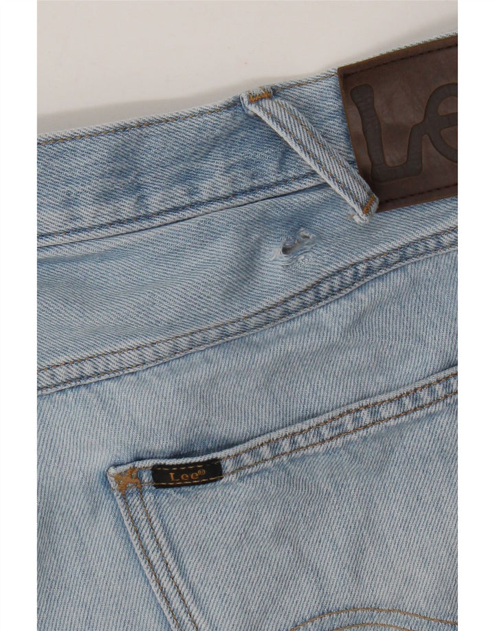 Lee Herren Jeansshorts W38 XL Blaue Baumwolle