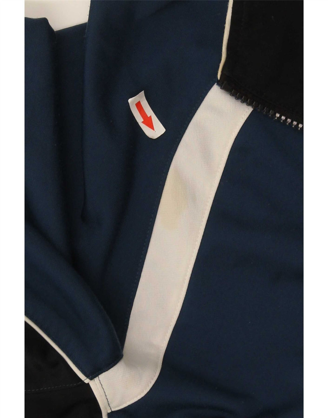 Champion Herren-Trainingsanzug-Top-Jacke, großes blaues Farbblock-Polyester