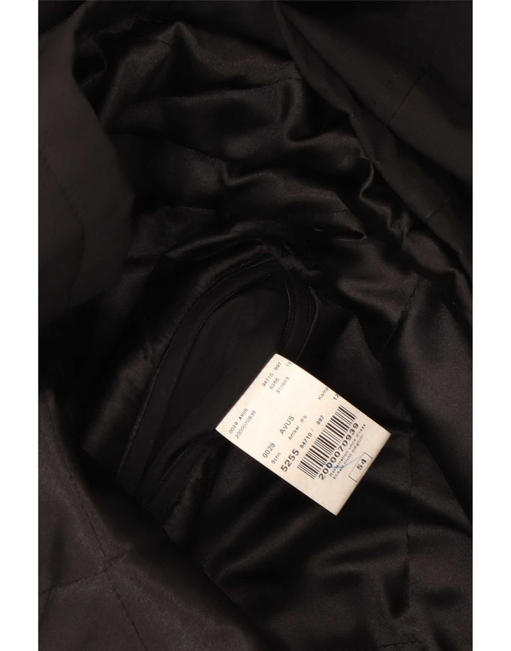 Milestone Herren-Windbreaker-Jacke, EU 54, 2XL, Schwarz, Polyester