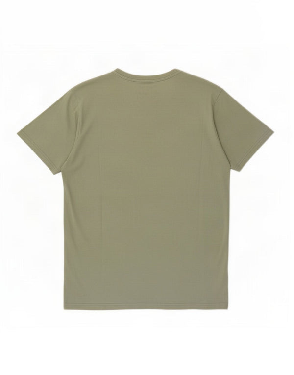 Jack & Jones Mens Graphic T-Shirt Top XL Green Cotton