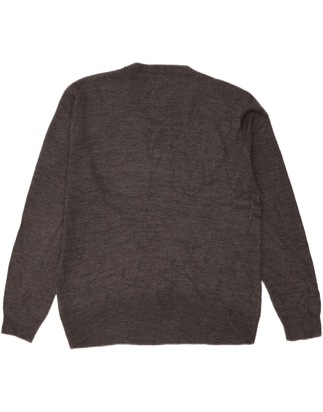 Pierre Cardin Herren-Pullover mit V-Ausschnitt, großes graues Acryl