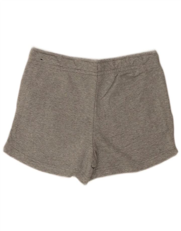 Nike Damen Sportshorts UK 10 Small Graue Baumwolle