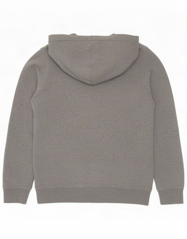 Jack Wills Womens Graphic Classic Hoodie Jumper UK 10 Small Grey