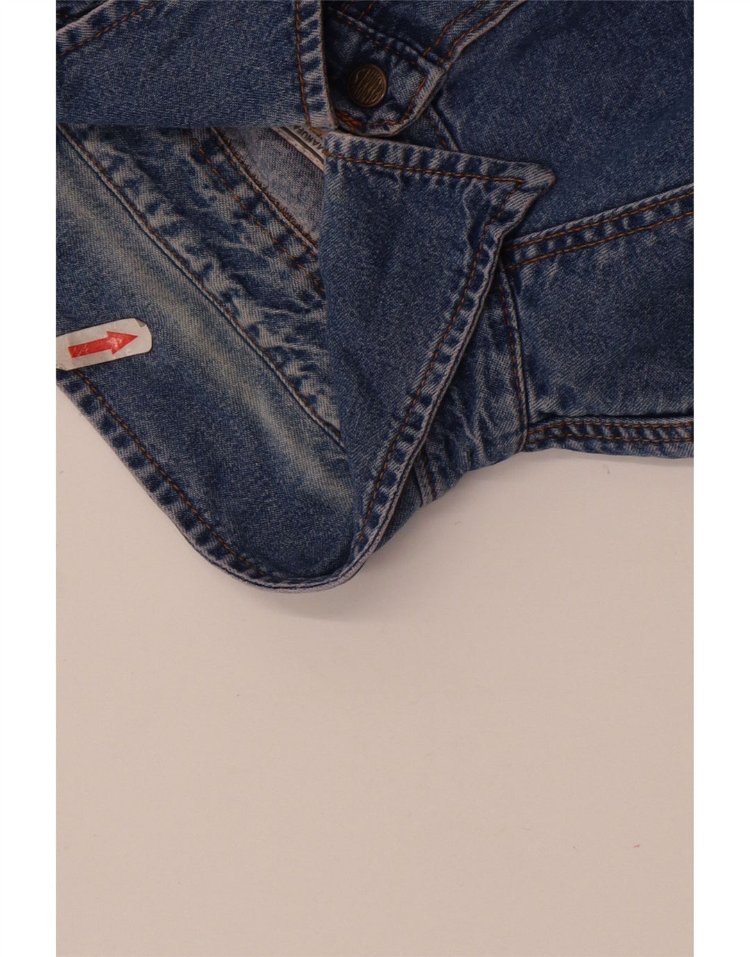 Perry's Herren-Jeanshemd, Größe L, Blau