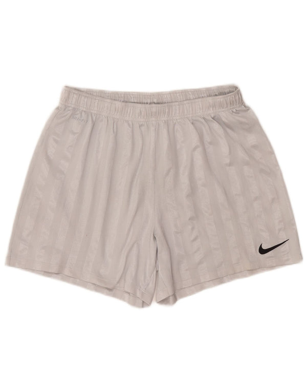 Nike Herren Dri Fit Sport Shorts XL grau gestreift Polyester