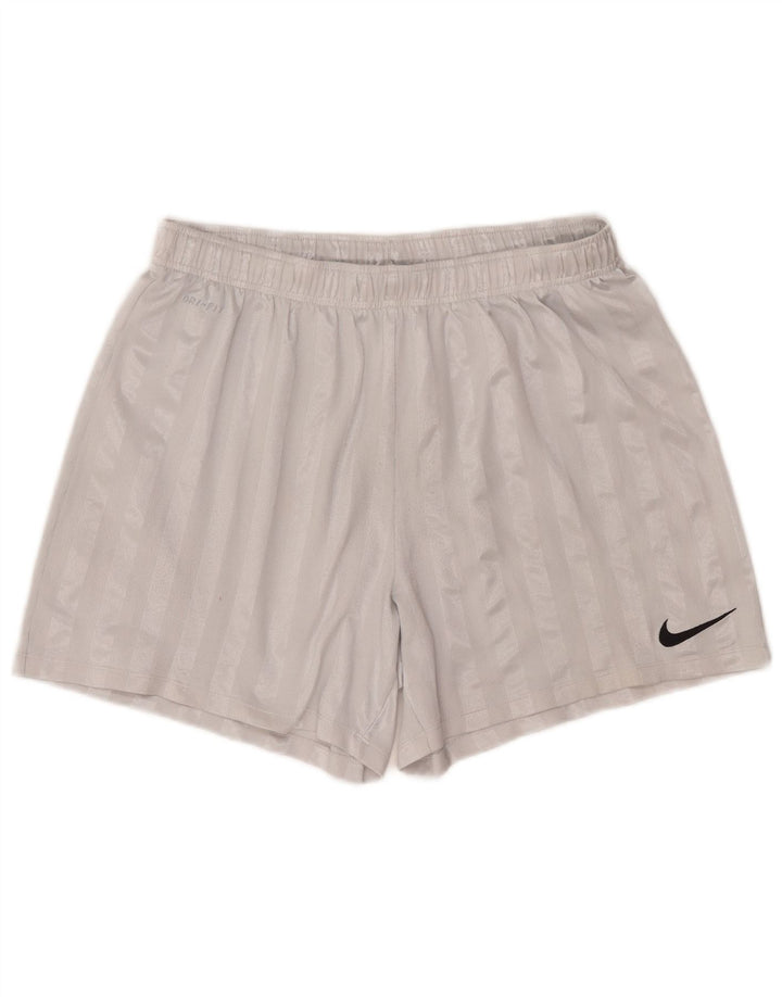 Nike Herren Dri Fit Sport Shorts XL grau gestreift Polyester