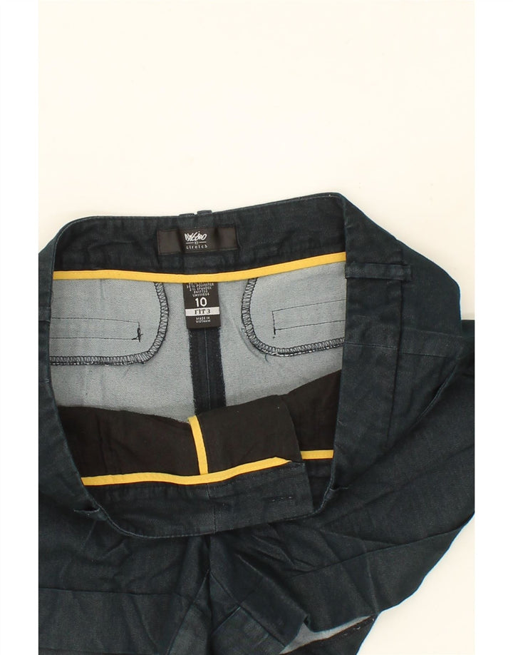 MOSSIMO Womens Stretch Casual Shorts Large W32 Navy Blue Cotton Vintage Mossimo and Second-Hand Mossimo from Messina Hembry 