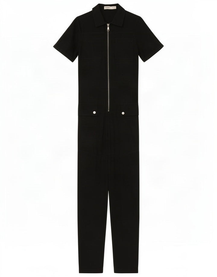 Oasis Damen-Overall in Übergröße, UK 8, Größe S, Schwarz