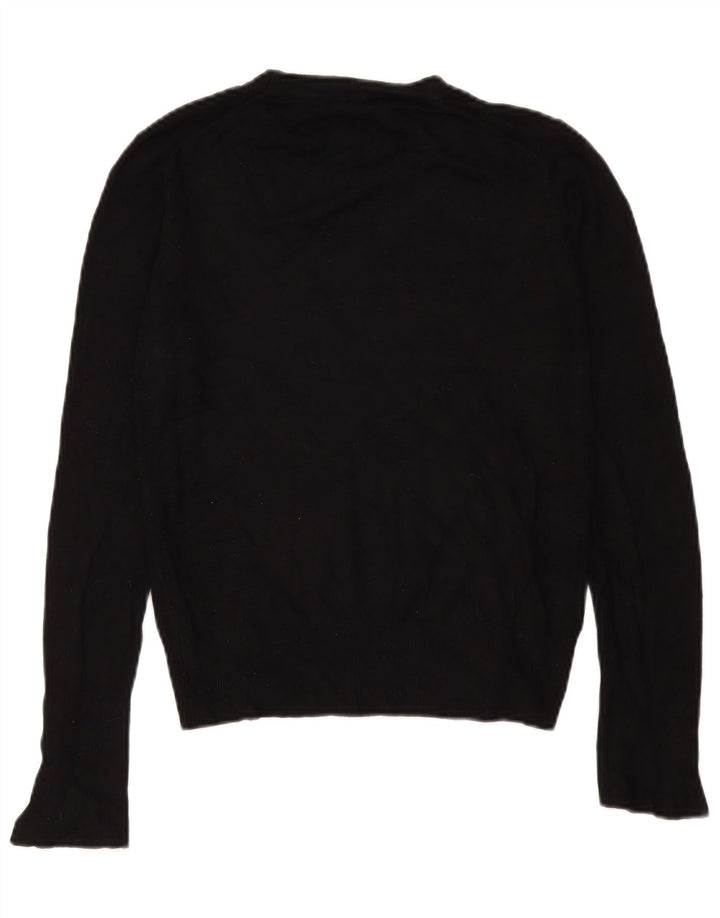 Zara Damen-Pullover mit Rundhalsausschnitt, Gr. 14, mittelschwarz