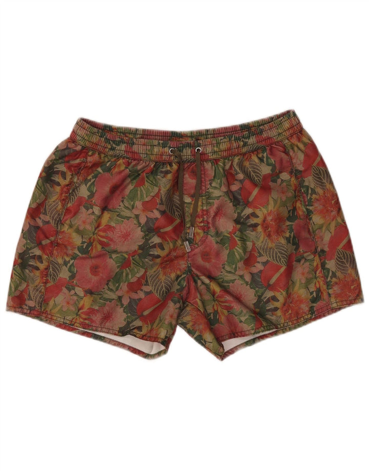 Coast Damen Badeshorts UK 14 Medium Mehrfarbig mit Blumenmuster