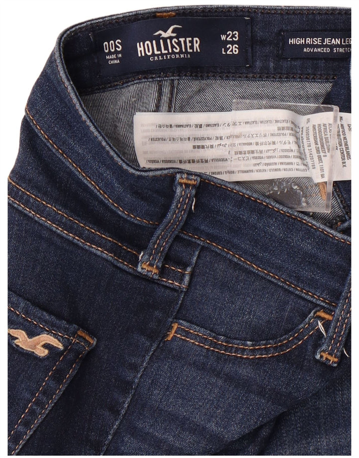 HOLLISTER Womens California Jegging Jeans US 00 2XS W23 L26 Navy Blue