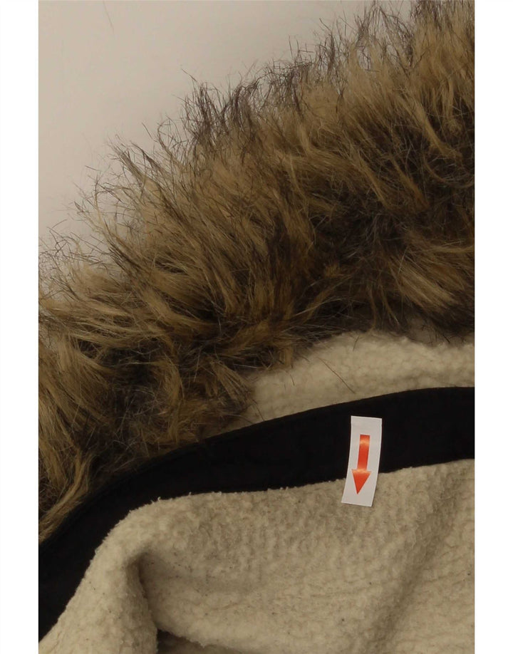 Jack Wolfskin Herren-Bomberjacke mit Kapuze, UK 36/38, mittelschwarzes Polyamid