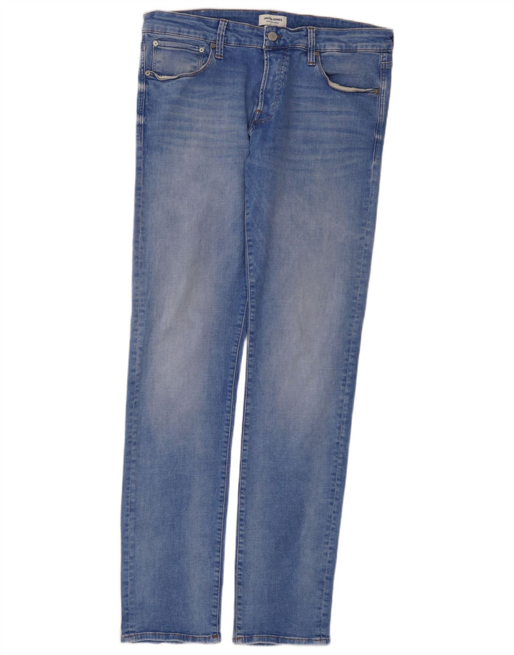 Jack & Jones Herren Slim Jeans W36 L36 Blaue Baumwolle