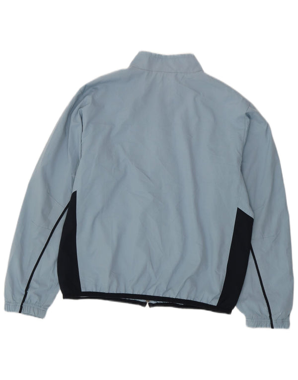 Nike Boys Tracksuit Top Jacket 15-16 Years XL Blue Colourblock