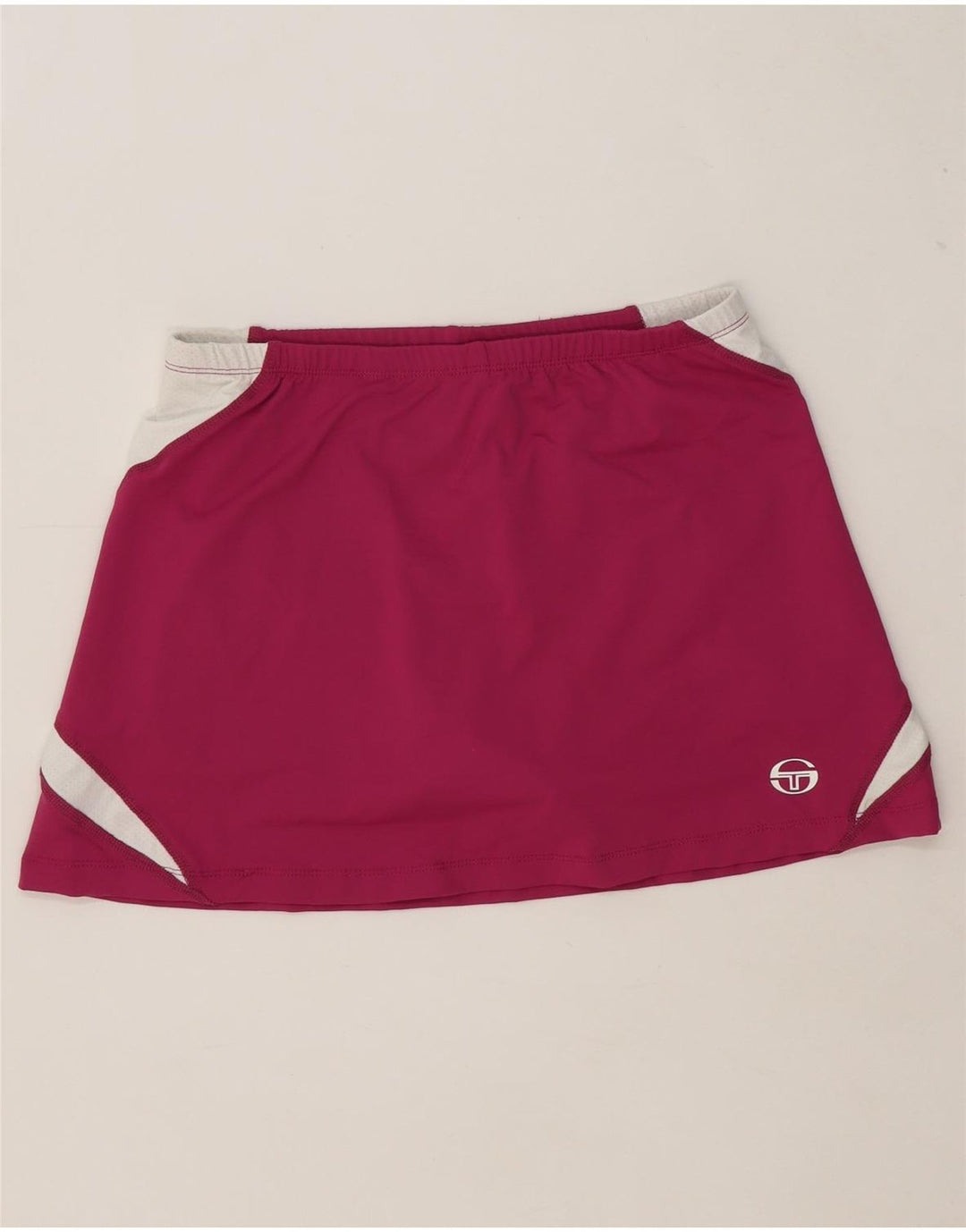 Sergio Tacchini Damen Tennisrock IT 42 Mittelrosa Farbblock