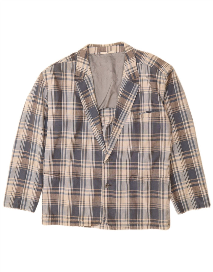 Valentino Herren 2-Knopf-Blazerjacke UK 40 Large Grau