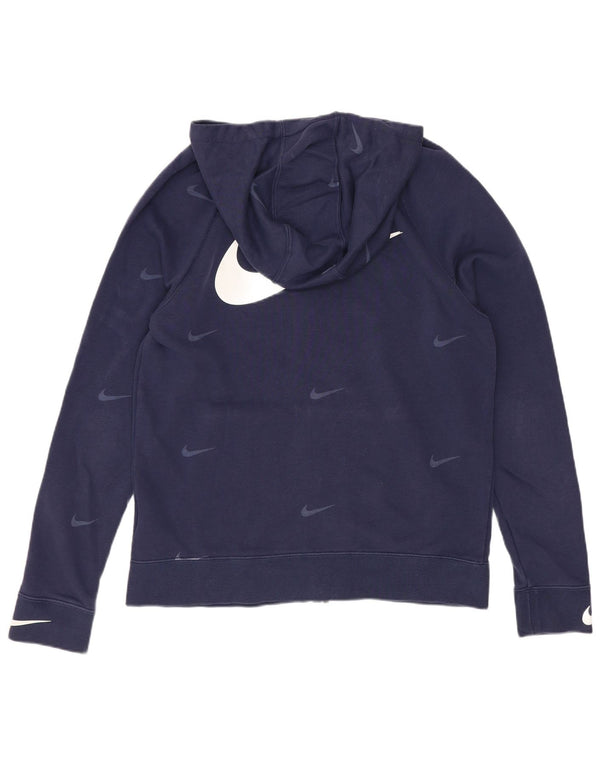 Nike Jungen Graphic Standard Fit Kapuzenpullover mit Reißverschluss, 13–14 Jahre, XL, Marineblau