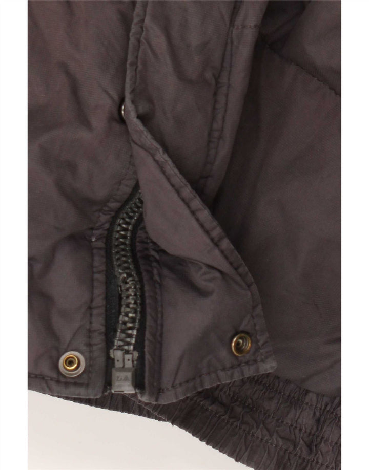 Hugo Boss gepolsterte Herrenjacke mit Kapuze, UK 38, mittelbraun
