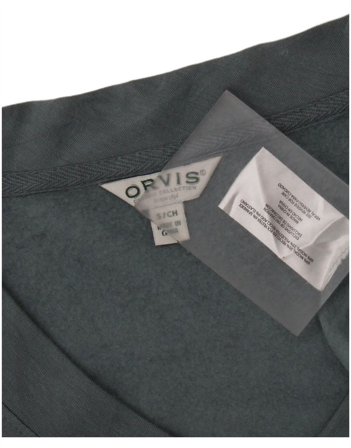ORVIS Damen-Sweatshirt in Übergröße, Gr. 10, Größe S, Blau, Modal
