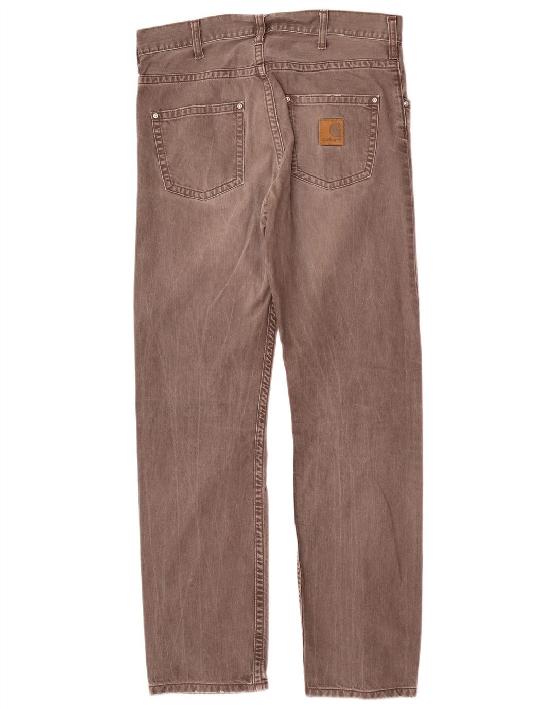 Carhartt Herren Straight Jeans W30 L32 Graue Baumwolle