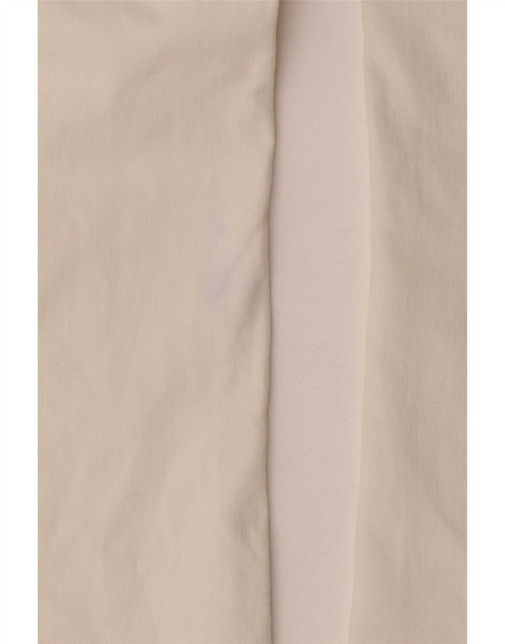 Massimo Dutti Damen Bootcut Jeans EU 40 Medium W30 L34 Weiße Baumwolle