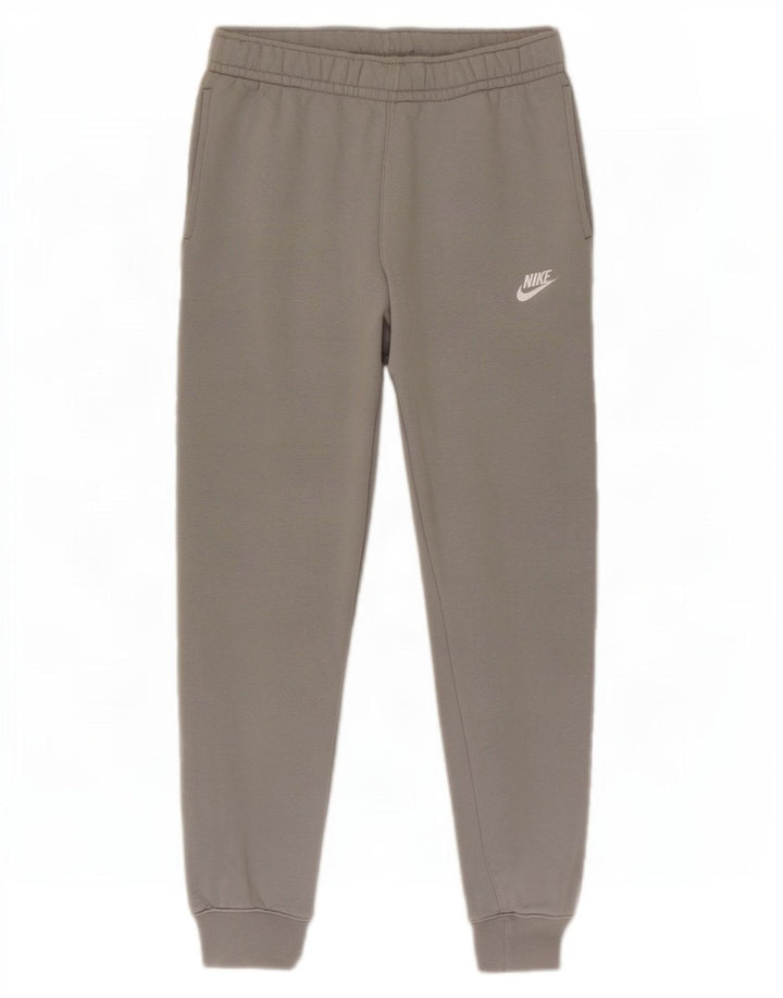 Nike Herren-Trainingshose, Jogginghose, mittelgraue Baumwolle