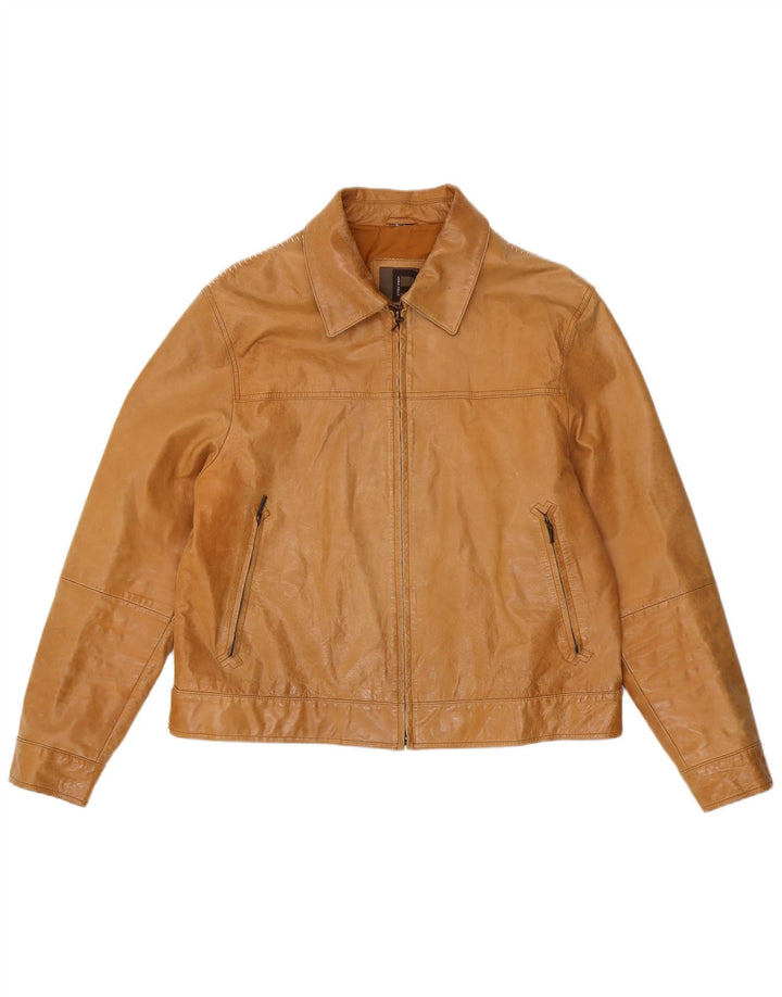 Conbipel Herren Lederjacke IT 54 XL Beige Leder