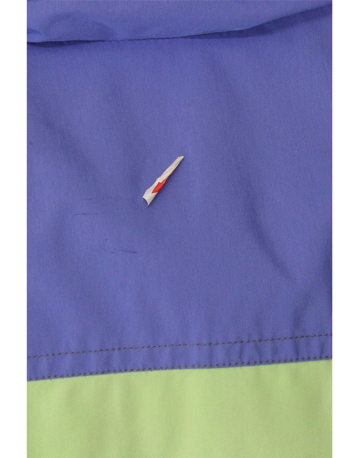 Colmar Herren-Skijacke mit Grafik, IT 52, groß, blaues Colourblock-Polyamid