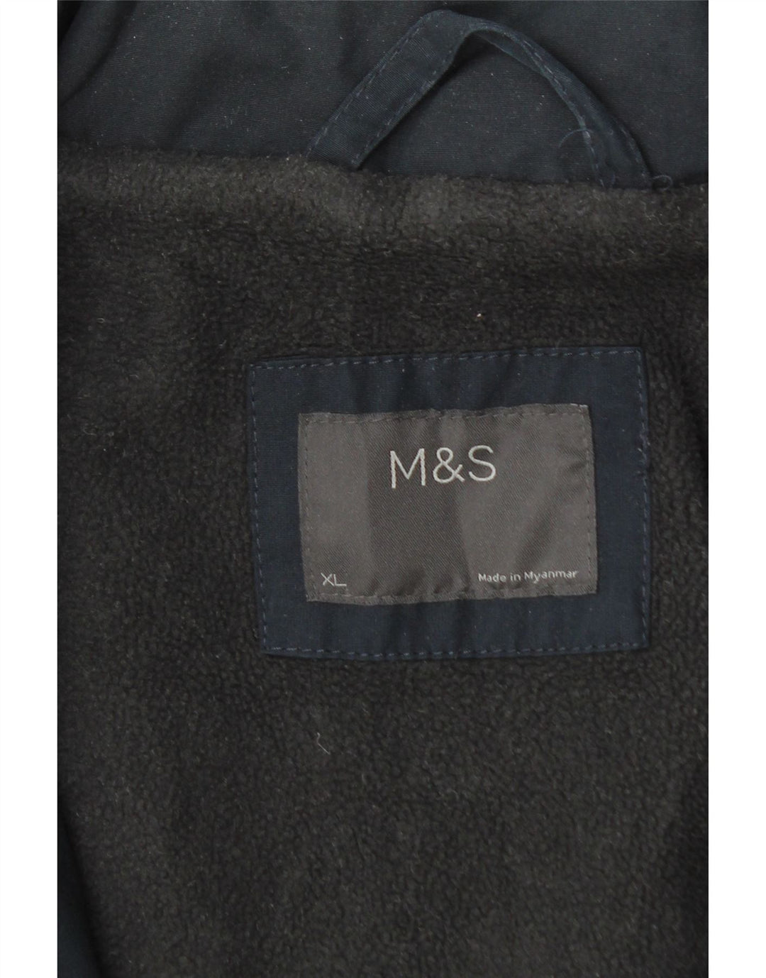 Marks & Spencer Herren-Windjacke mit Kapuze, UK 42, XL, Marineblau
