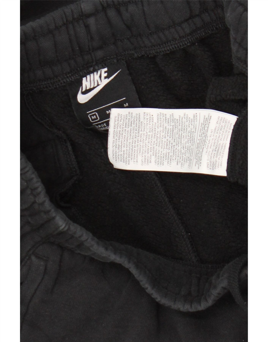 Nike Herren-Trainingshose, Jogginghose, mittelschwarz, Baumwolle