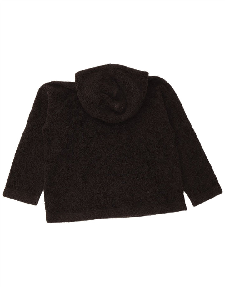 Puma Herren Kapuzen-Fleecepullover Mittelschwarzes Polyester