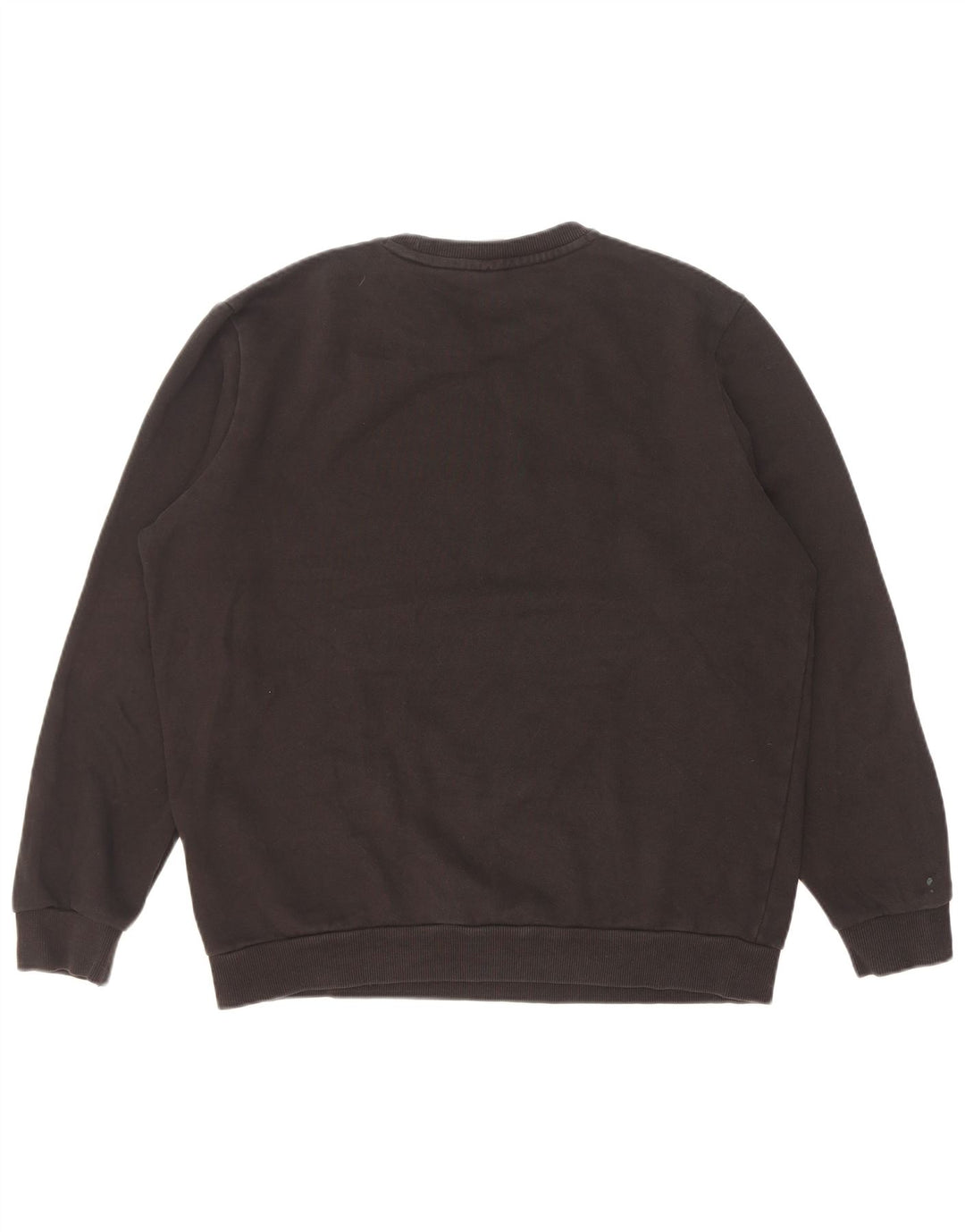 Puma Herren Grafik-Sweatshirt-Pullover aus mittelschwarzer Baumwolle