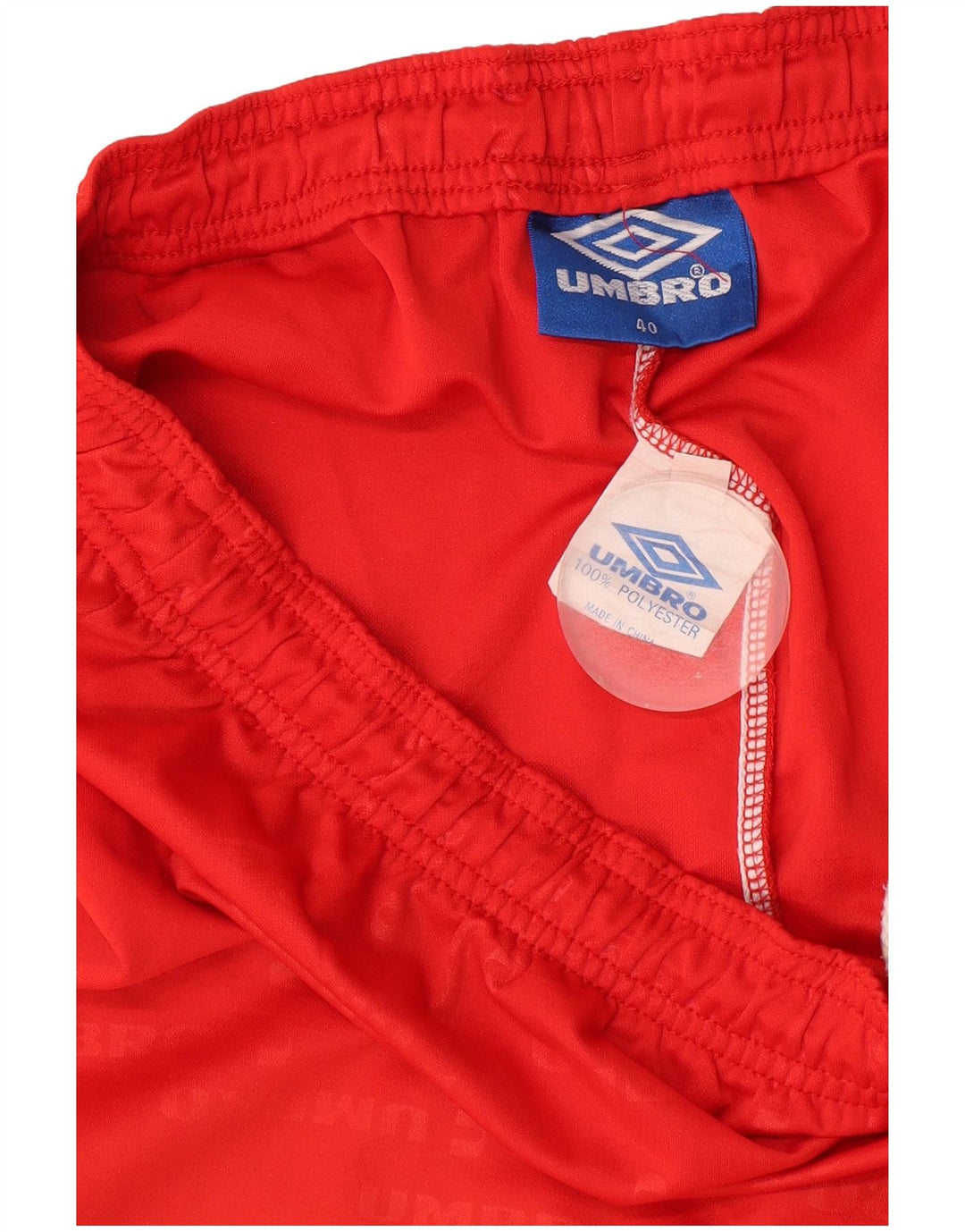 Umbro Herren Graphic Sport Shorts XL Rot Polyester