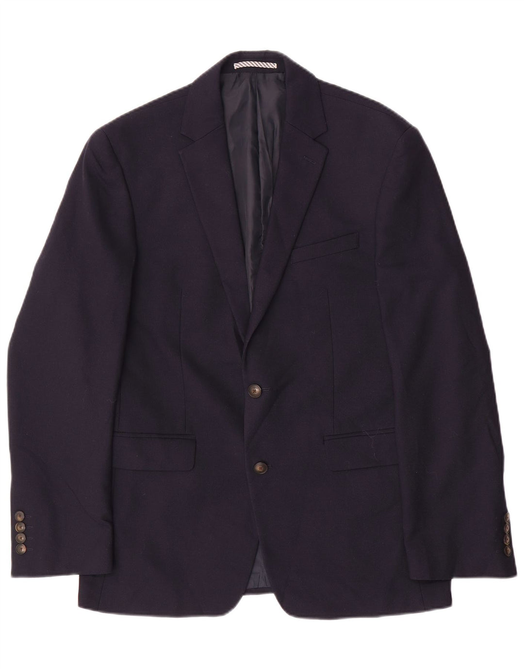 Marks & Spencer Herren-Blazer mit 2 Knöpfen, schmale Passform, UK 38, mittleres Marineblau